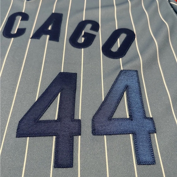 Authentic Majestic MLB Chicago Cubs Anthony Rizzo Baseball Jersey - Picture 4 of 11